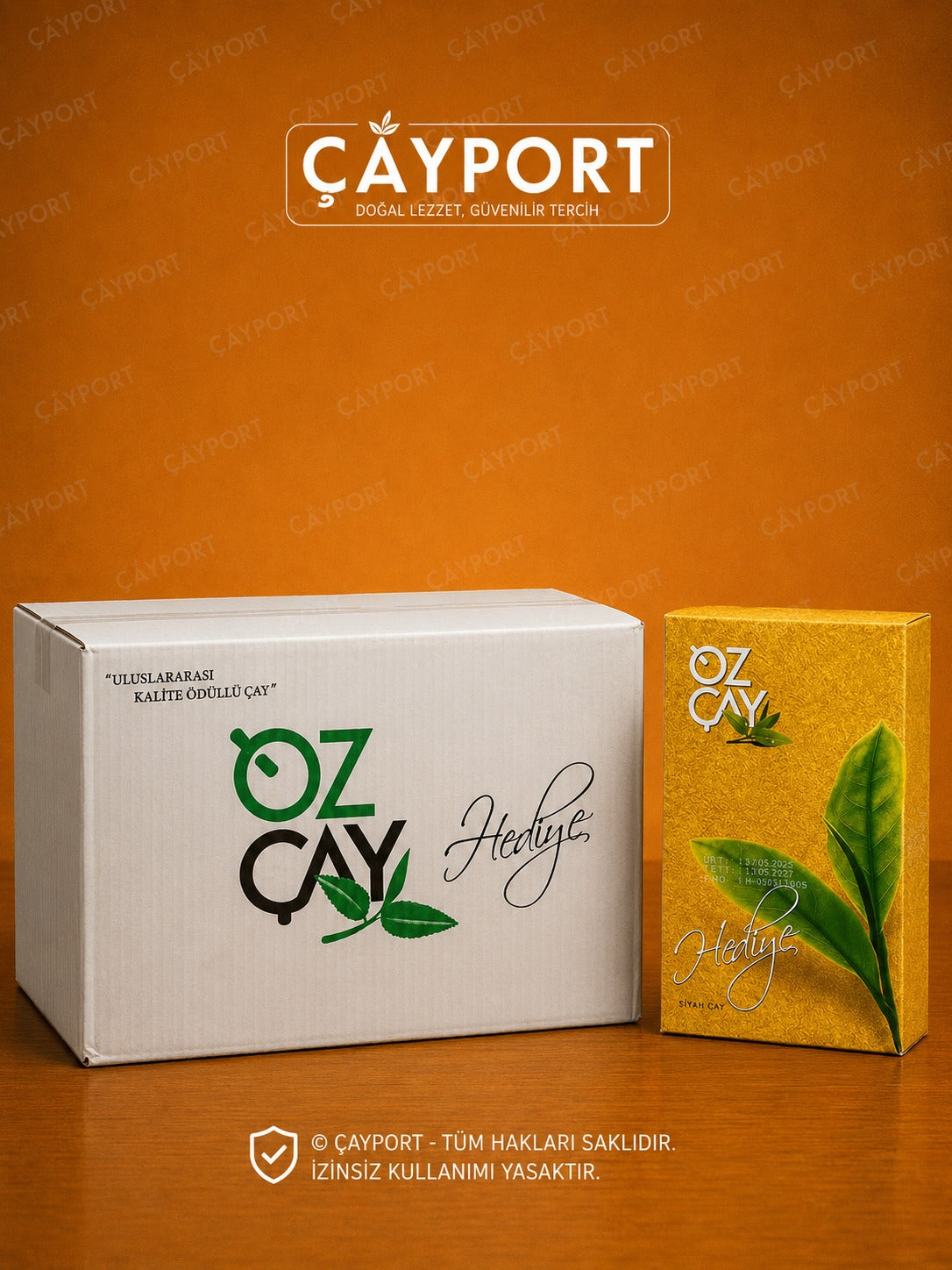 Öz Çay Hediye Siyah Çay 500 Gr (12'li Koli)
