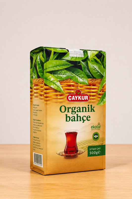Çaykur Organik Bahçe Siyah Çay 500 Gr