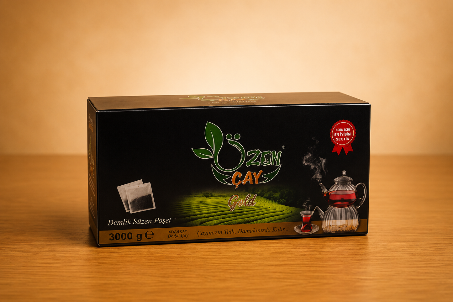 Özen Çay Gold Demlik Süzen Poşet 3000 gr