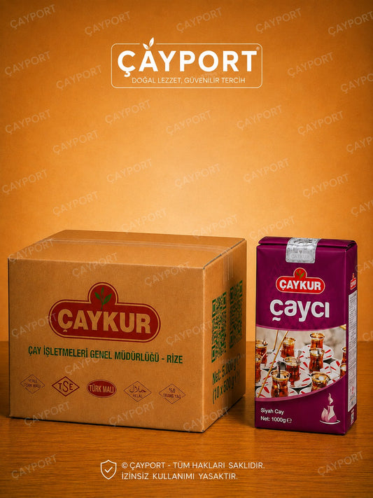 ÇAYKUR Çaycı Siyah Çay 1 Kg (10'lu Koli)