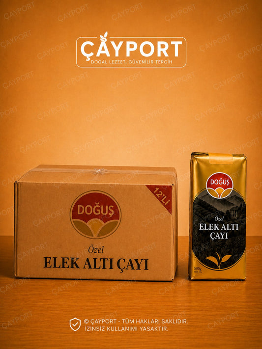 Doğuş Özel Elek Altı Siyah Çay 500 Gr (12'li Koli)