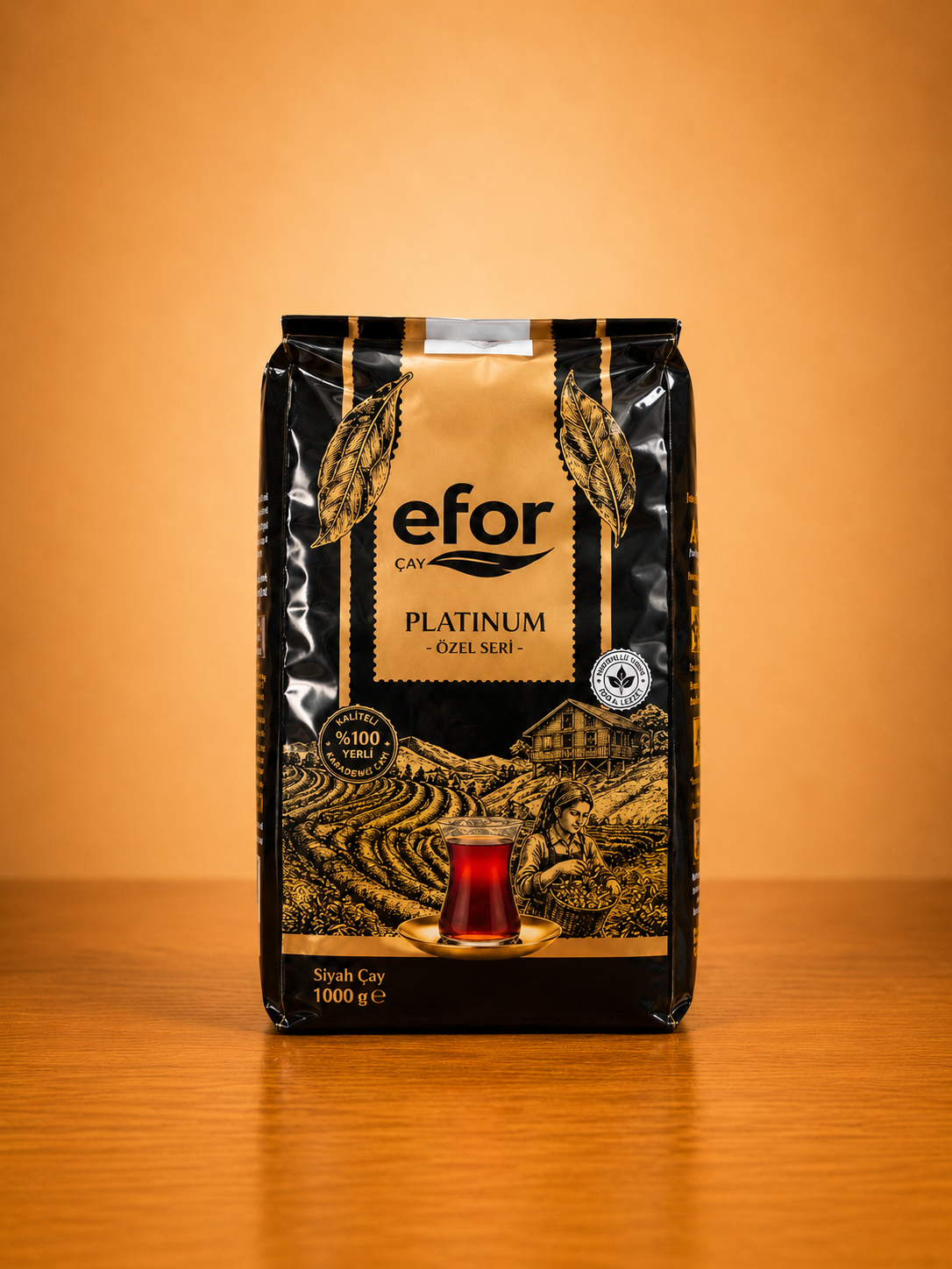 Efor Platinum Siyah Çay 1000 Gr Özel Seri