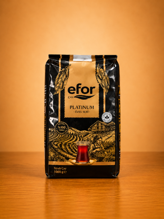 Efor Platinum Siyah Çay 1000 Gr Özel Seri