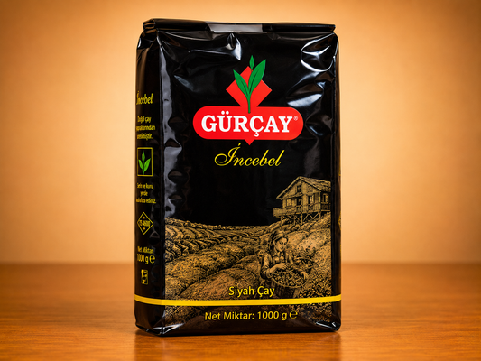 Gürçay İncebel Siyah Çay 1000 Gr Dökme Çay