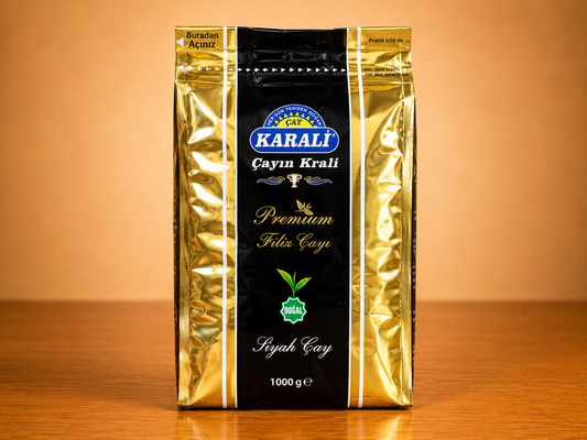 Karali Premium Filiz Çayı 1000 Gr Dökme Siyah Çay